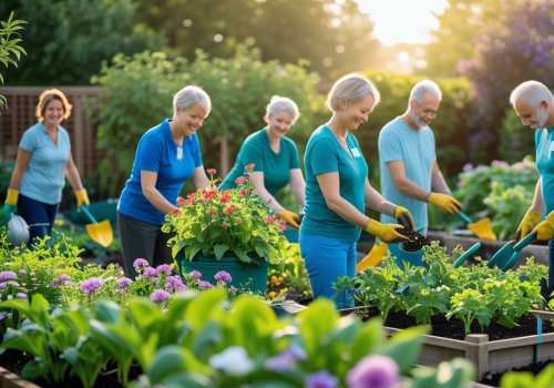 The Healing Power of Community Gardening: Enhancing Mental and Physical Well-Being